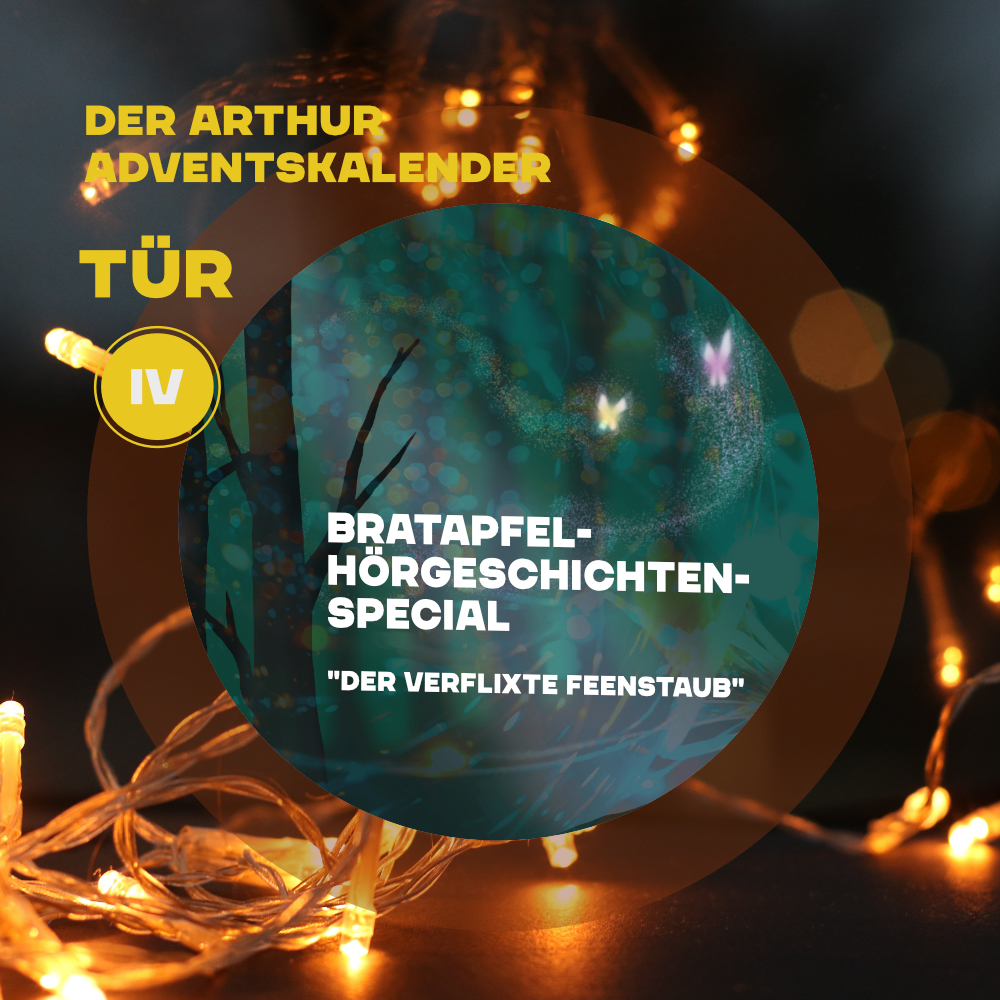 Das vierte Adventstürchen: Bratapfel-Hörgeschichten-Special