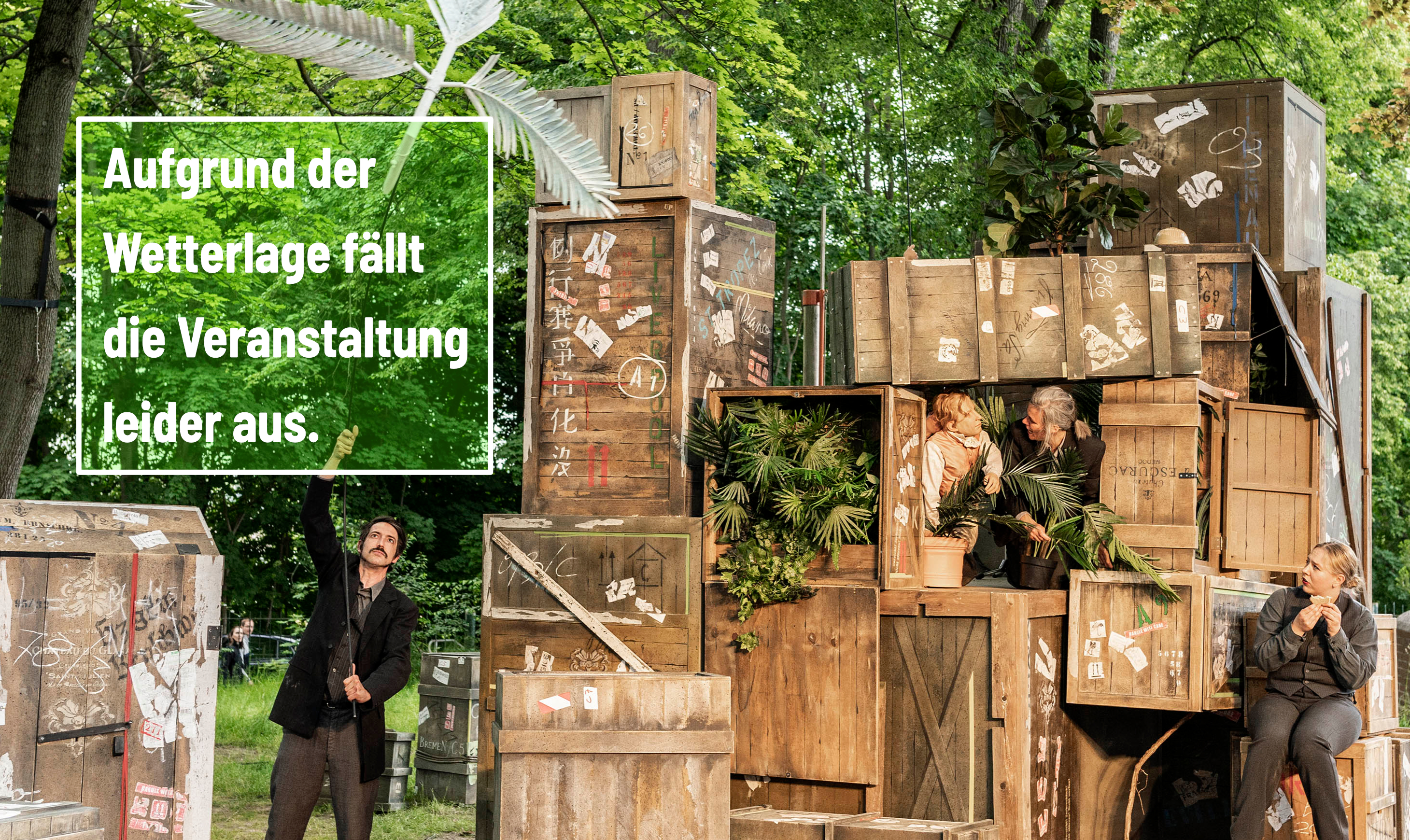 Die Vermessung der Welt - Figurentheater Chemnitz Open Air - 01