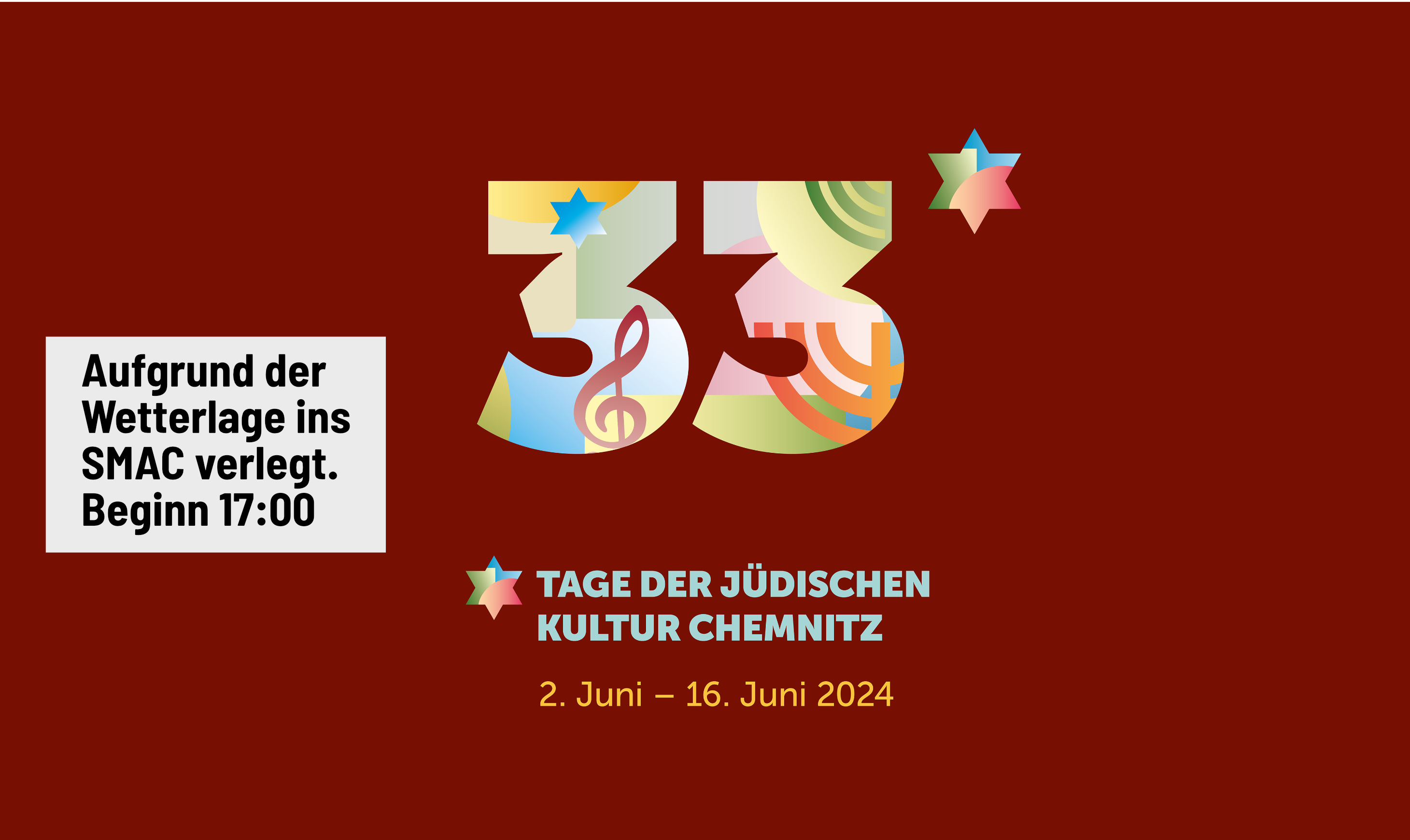 Eröffnung der 33. Tage der jüdischen Kultur in Chemnitz  - 01